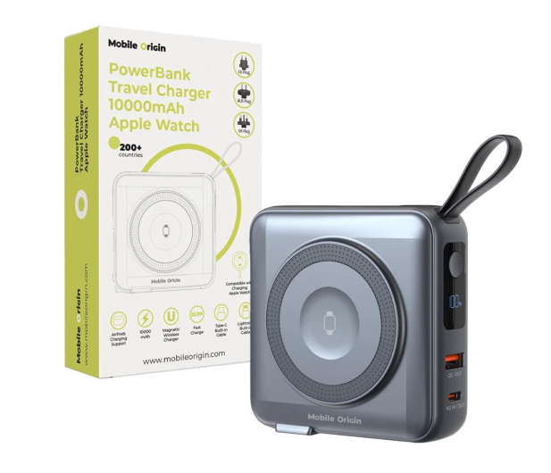 Mobile Origin PowerBank & Travel Charger 10 000 mAh Lightning/USB-C Cable - 1373084 - zdjęcie 8